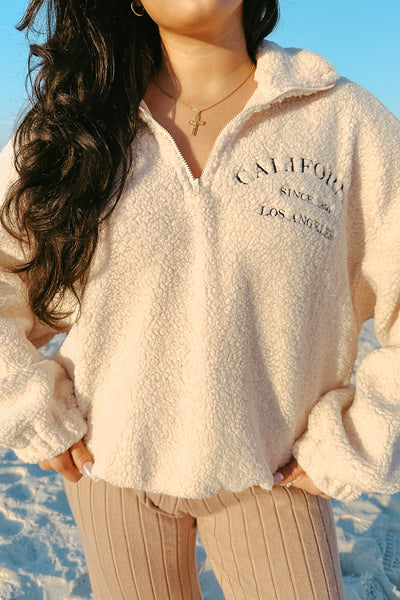 Ally California Sherpa Pullover