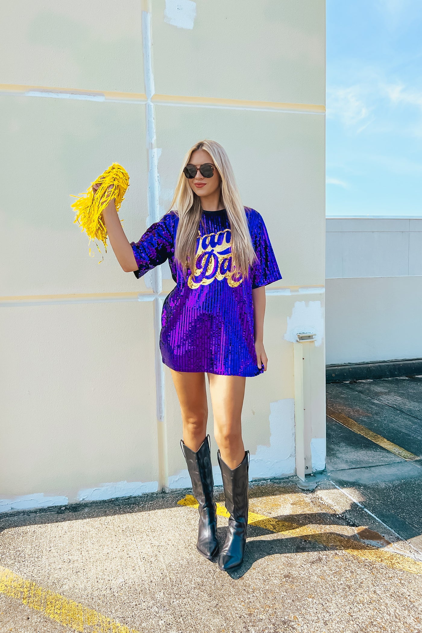 Gameday Glam Sequin Dress