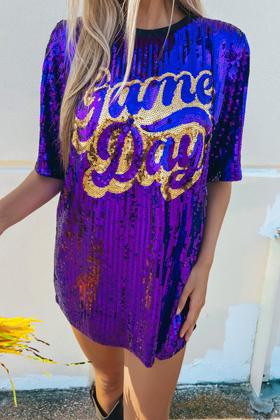 Gameday Glam Sequin Dress