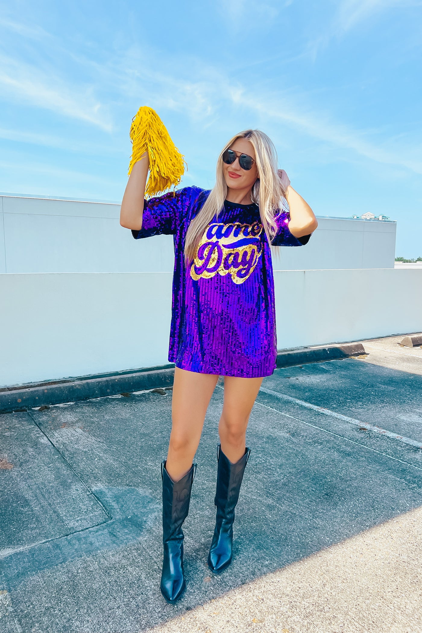 Gameday Glam Sequin Dress