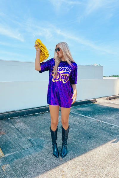Gameday Glam Sequin Dress