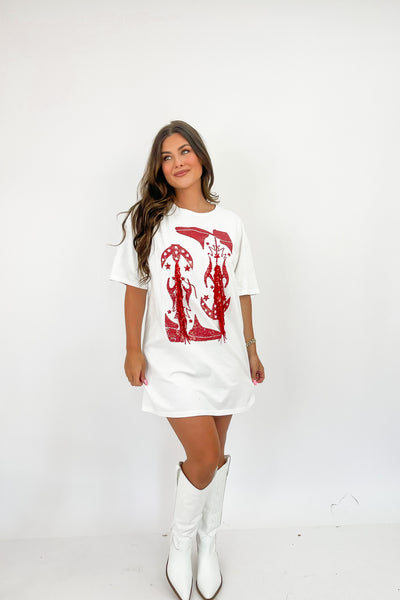 These Boots Are Made For Walking T-Shirt Dress