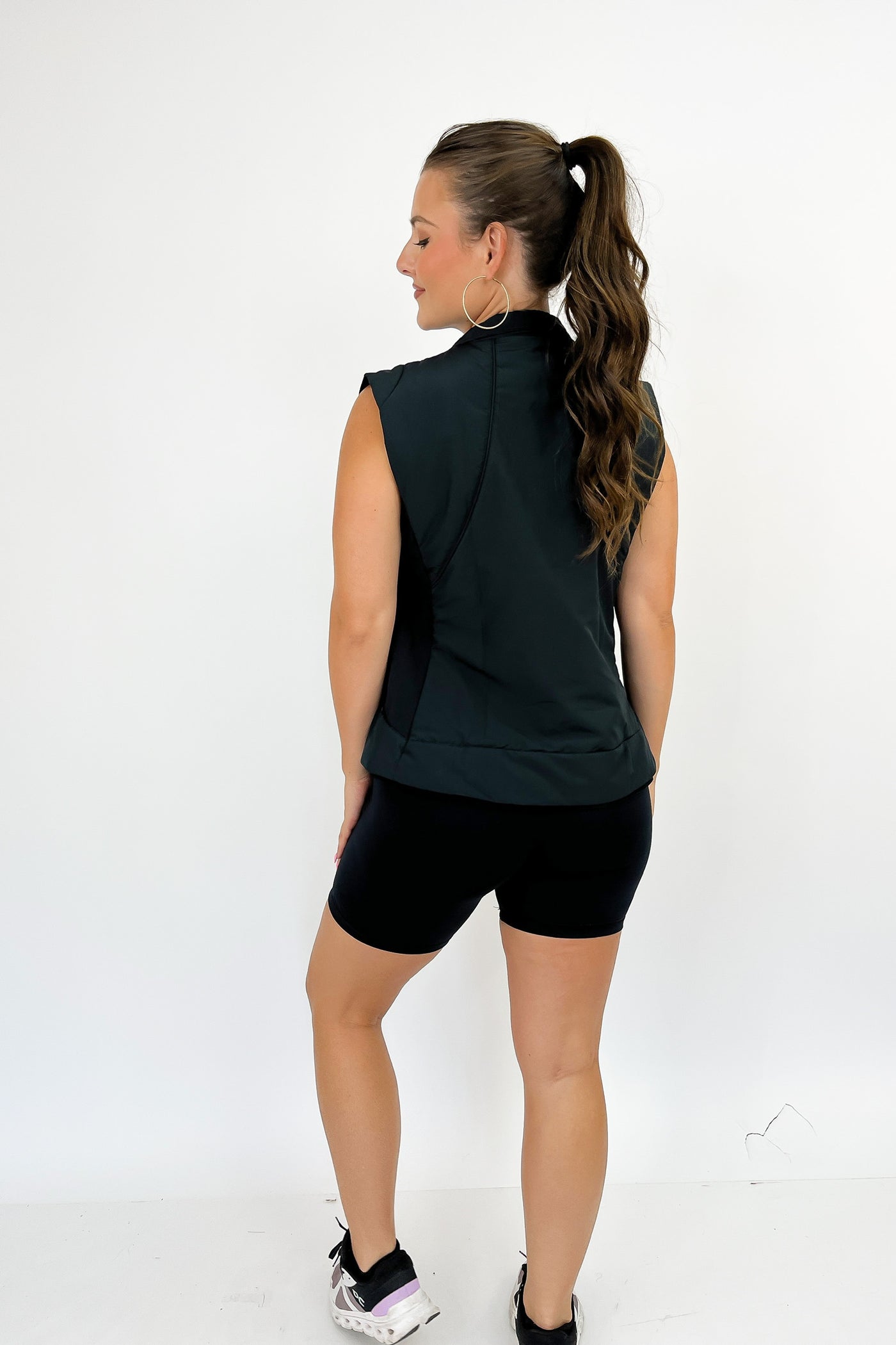 Just So Jovial Fitted Puffer Vest