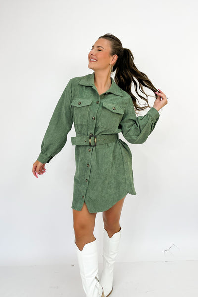 Without Regrets Shirt Dress