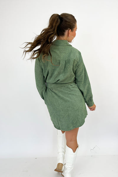 Without Regrets Shirt Dress
