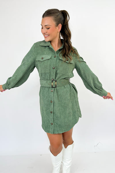Without Regrets Shirt Dress
