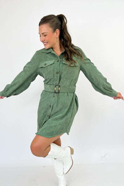 Without Regrets Shirt Dress