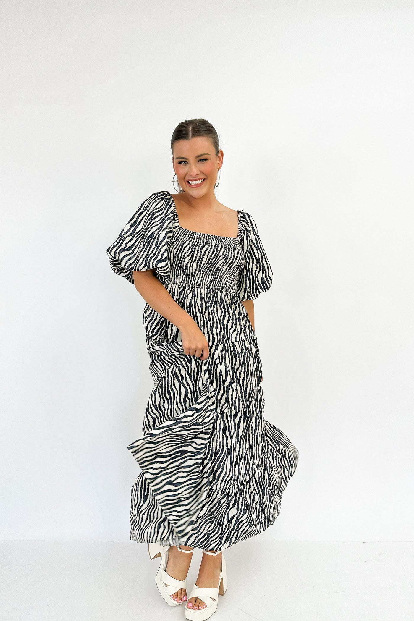 Stroll The Avenue Dress