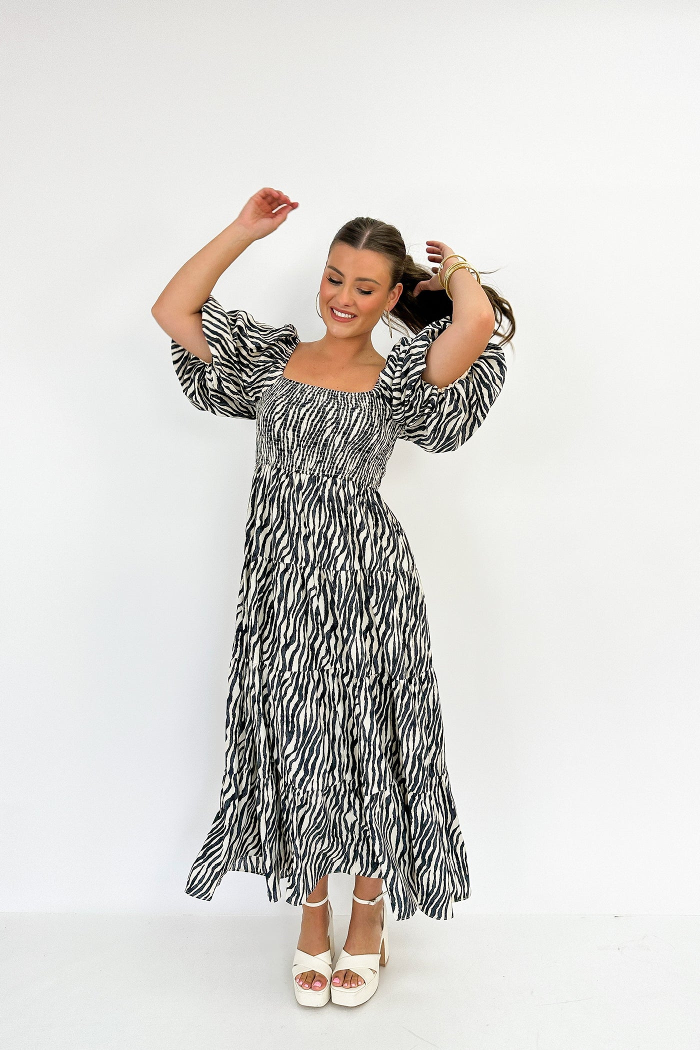 Stroll The Avenue Dress