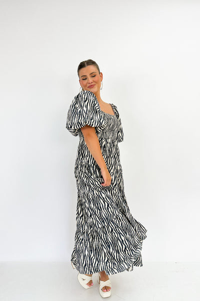 Stroll The Avenue Dress