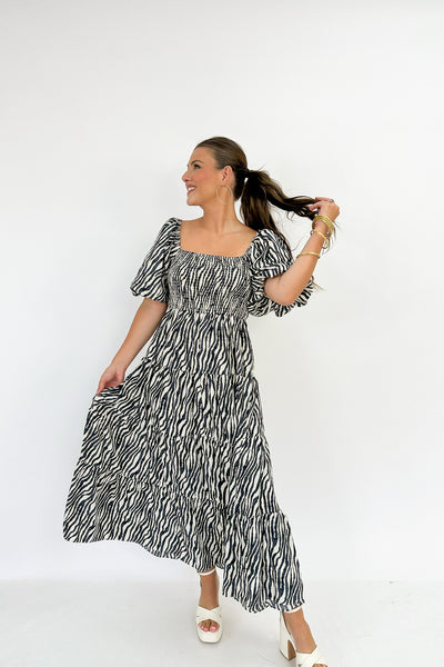 Stroll The Avenue Dress