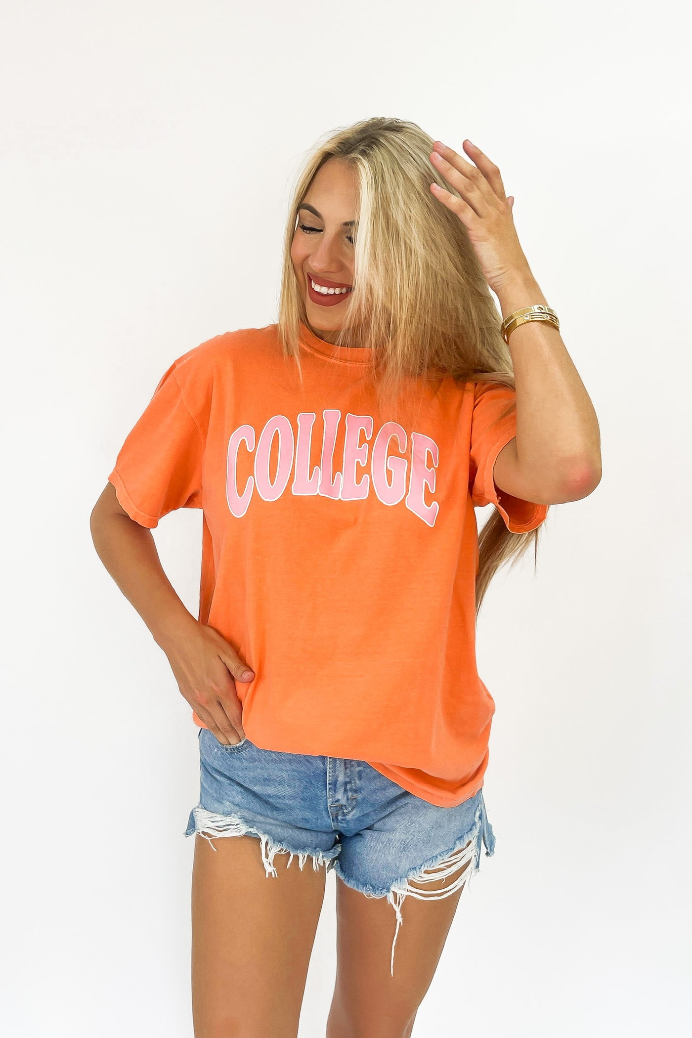 College Groovy Graphic Tee