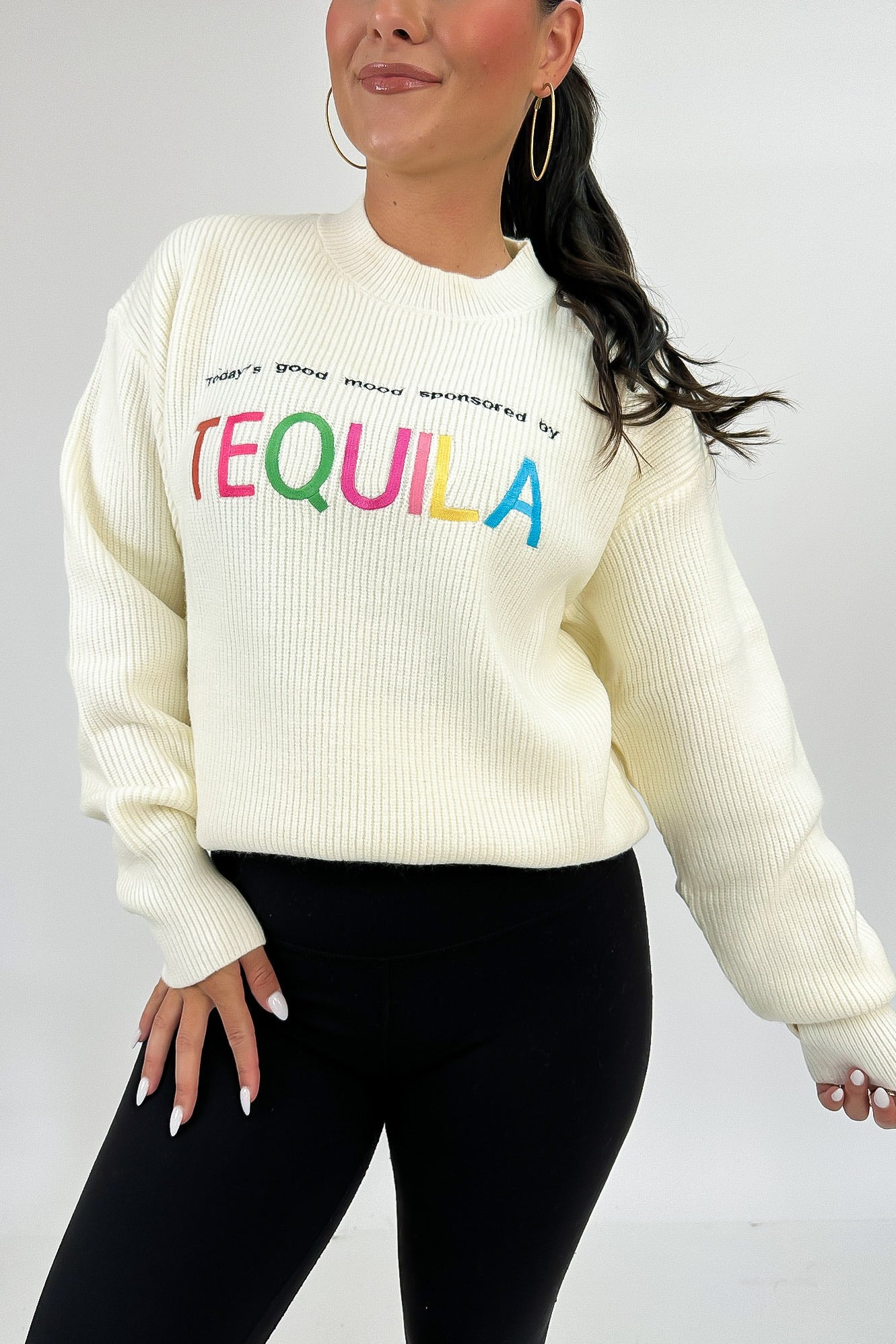 Tequila Sunrise Sweater