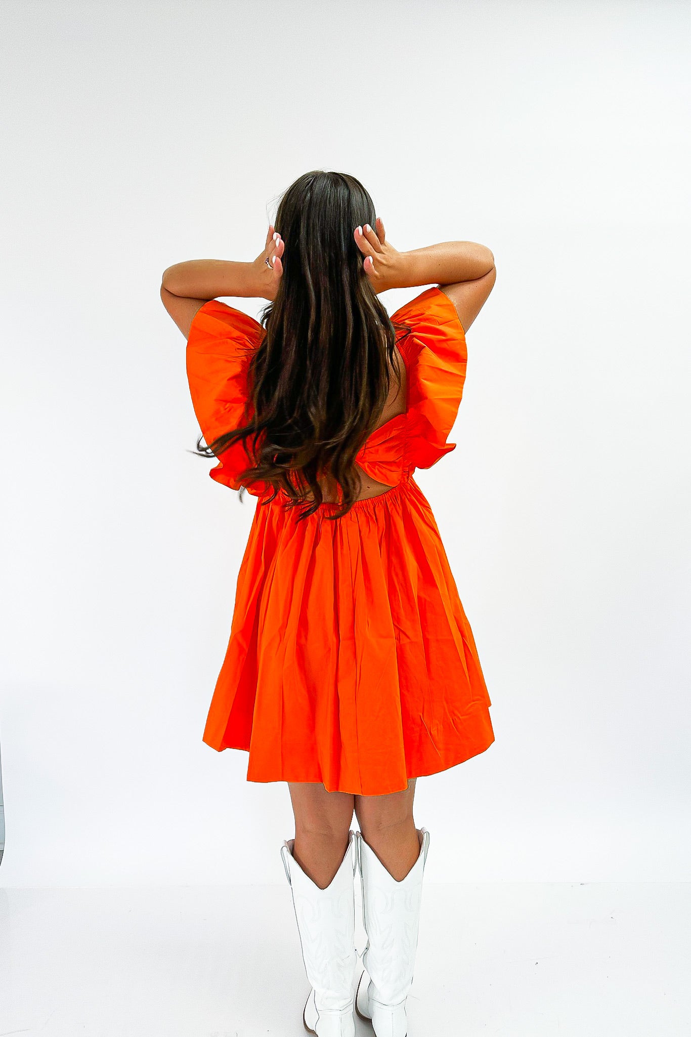 Found My Smile Poplin Dress