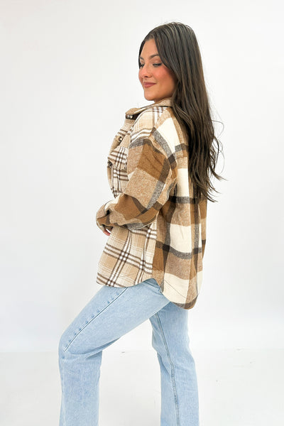 Everyday Enjoyment Plaid Jacket