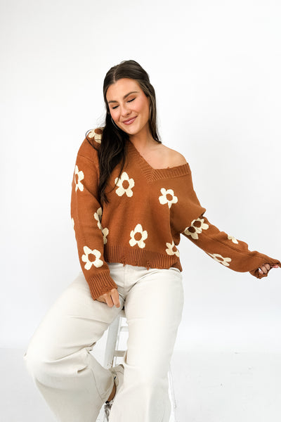 Picking Daisies Sweater