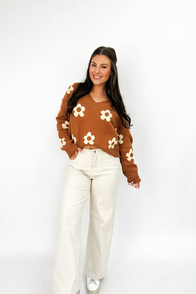 Picking Daisies Sweater