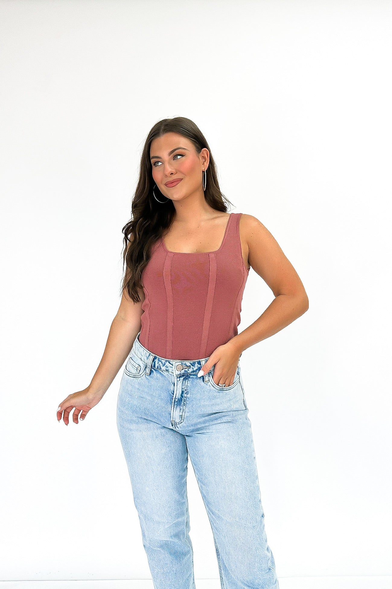 Never Out Of Touch Sweater Tank Top