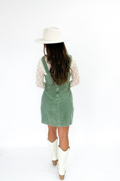 Cowboy Crazy Overall Dress