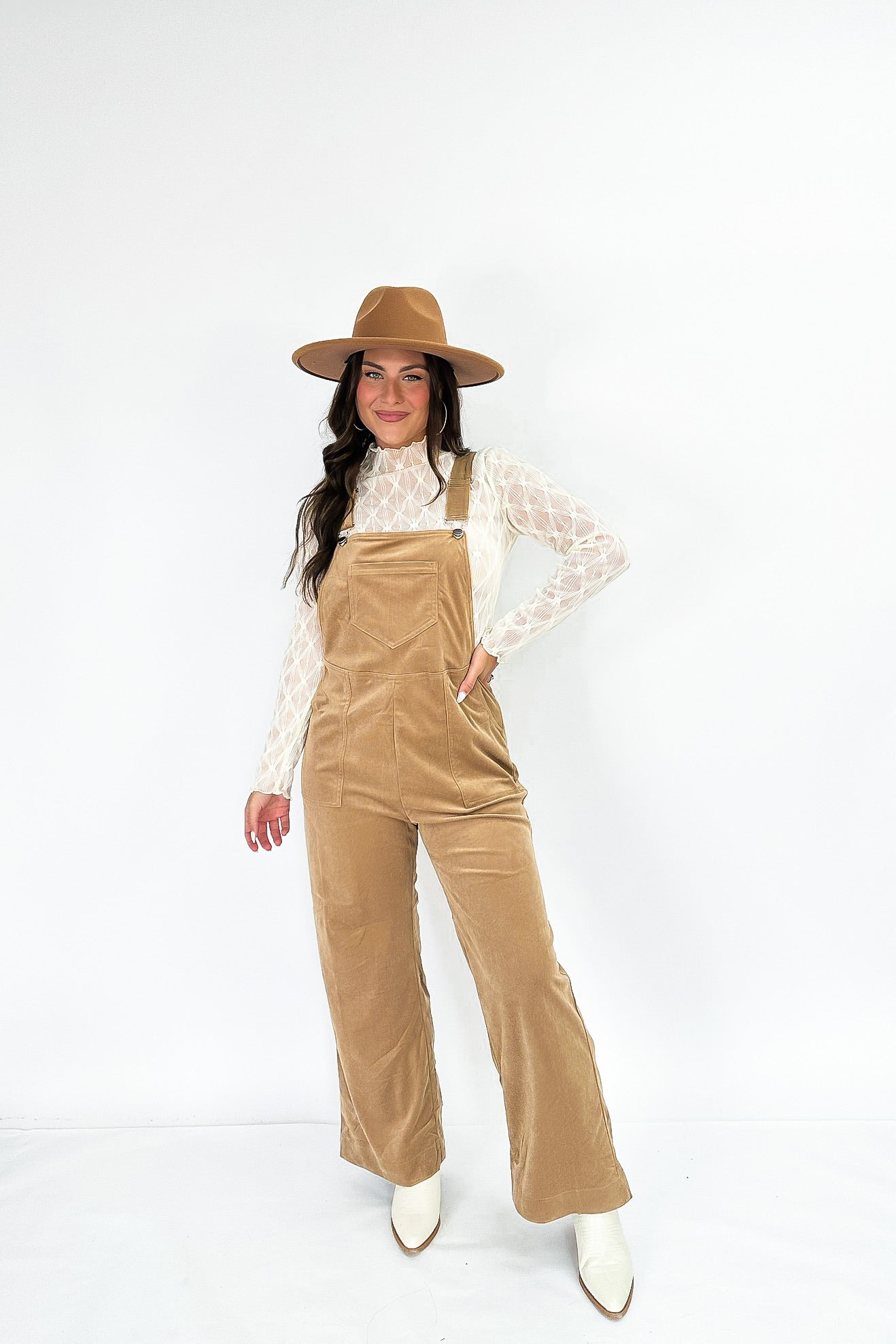 Coordinated Cuteness Corduroy Overall