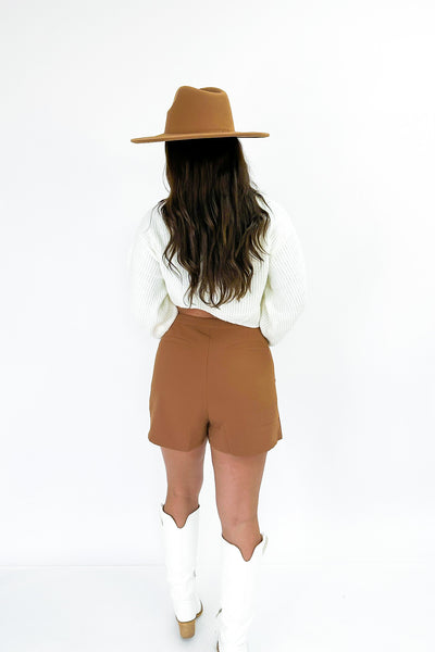 Iconic Sophistication Wrap Skort