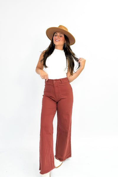 Something Real Wide Leg Pants