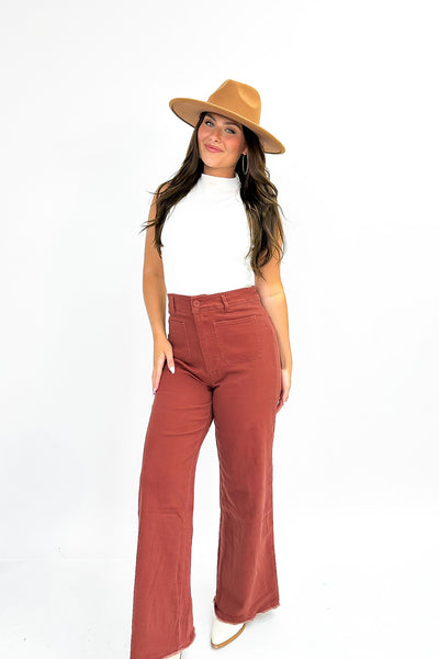 Something Real Wide Leg Pants