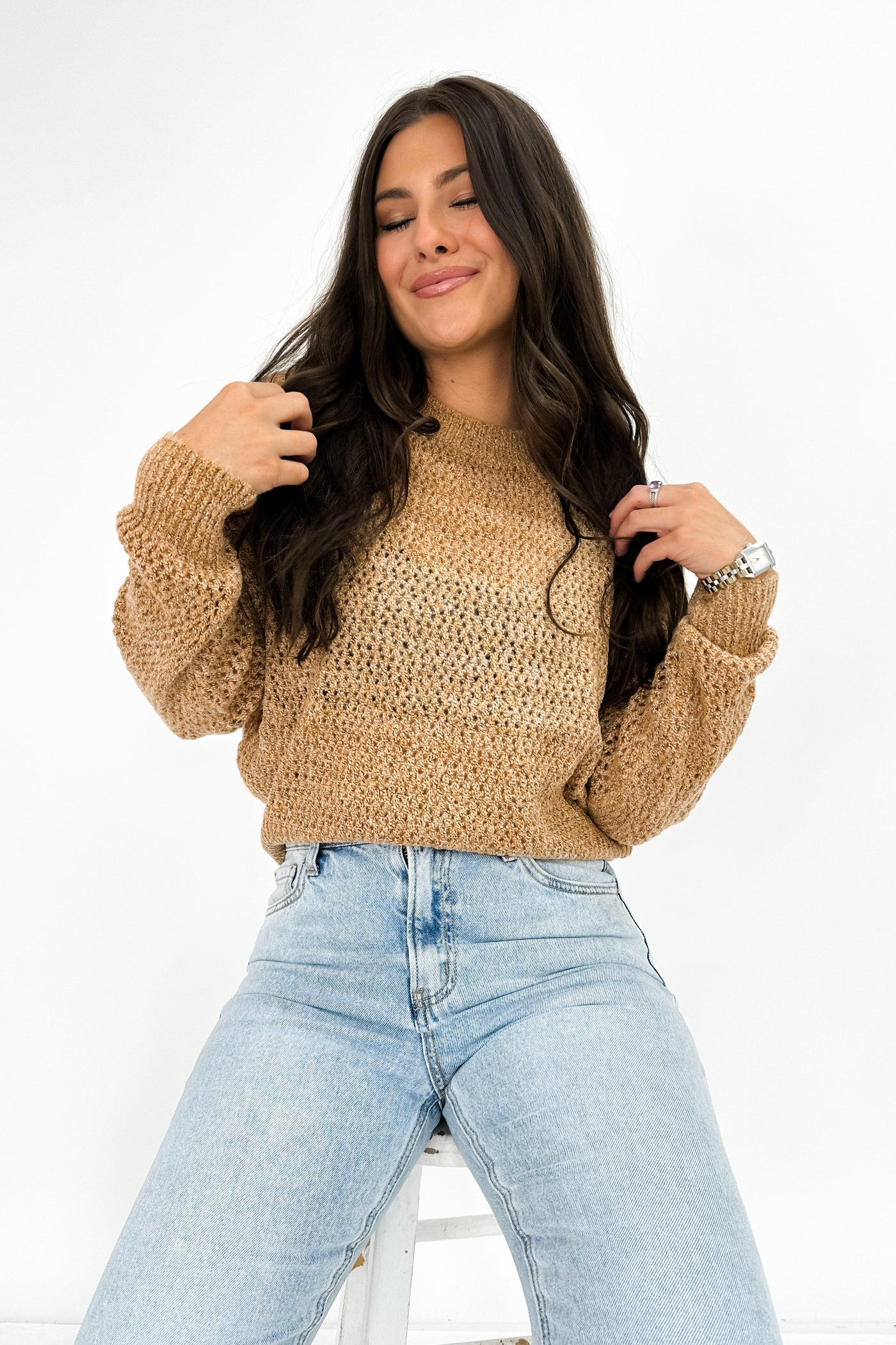 Confident Embrace Knit Sweater
