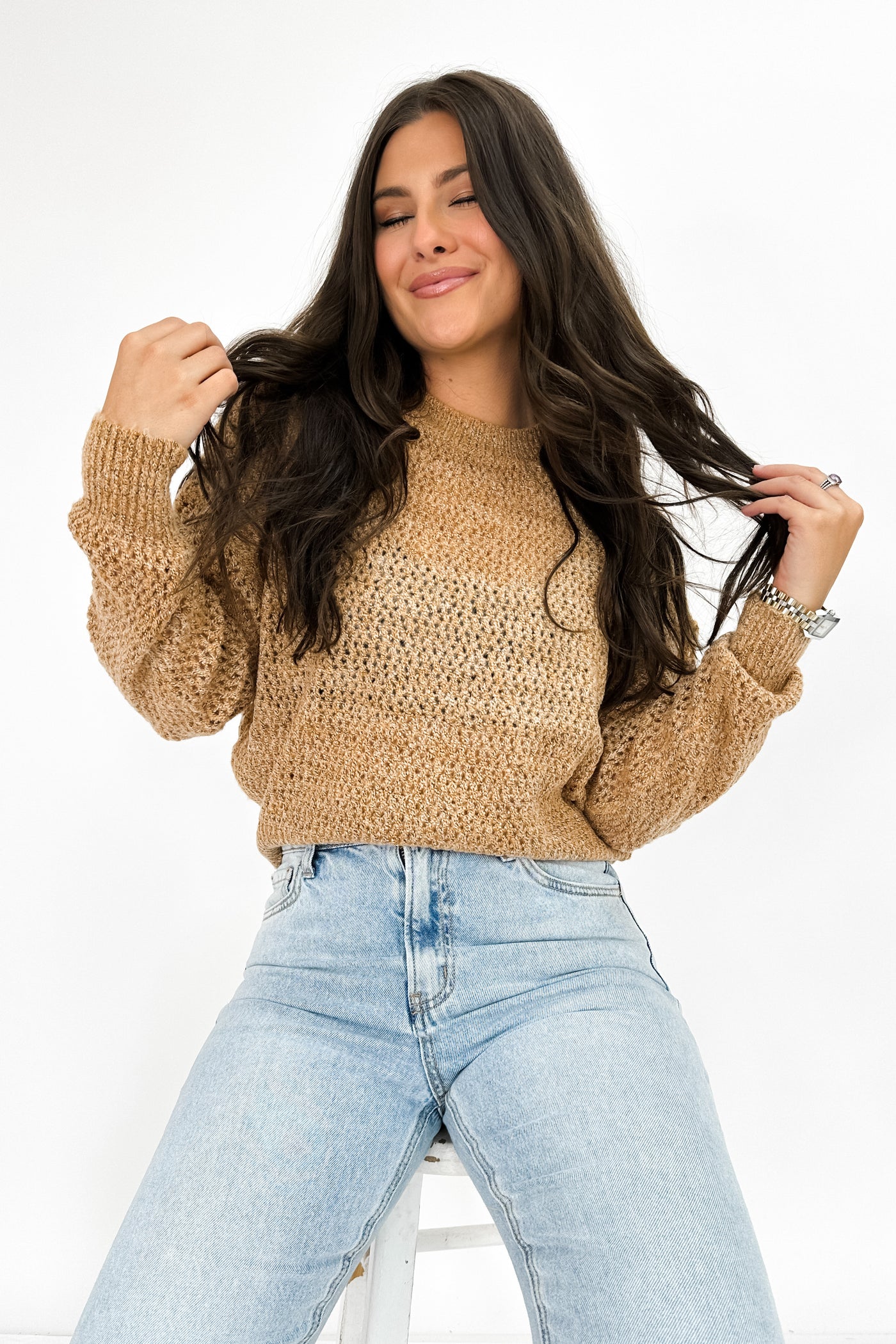Confident Embrace Knit Sweater