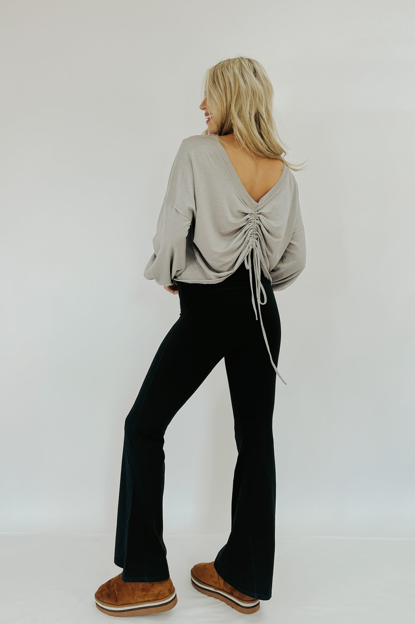 Always Calm Ruched Top