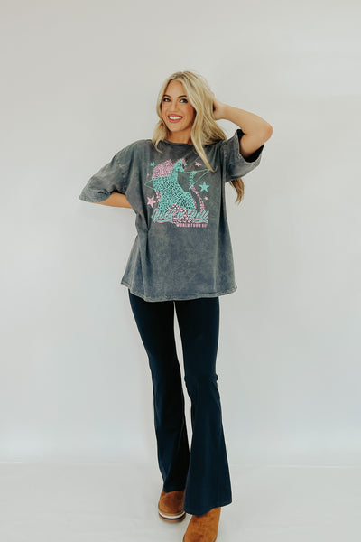 Star Leopard 80s Graphic Tee