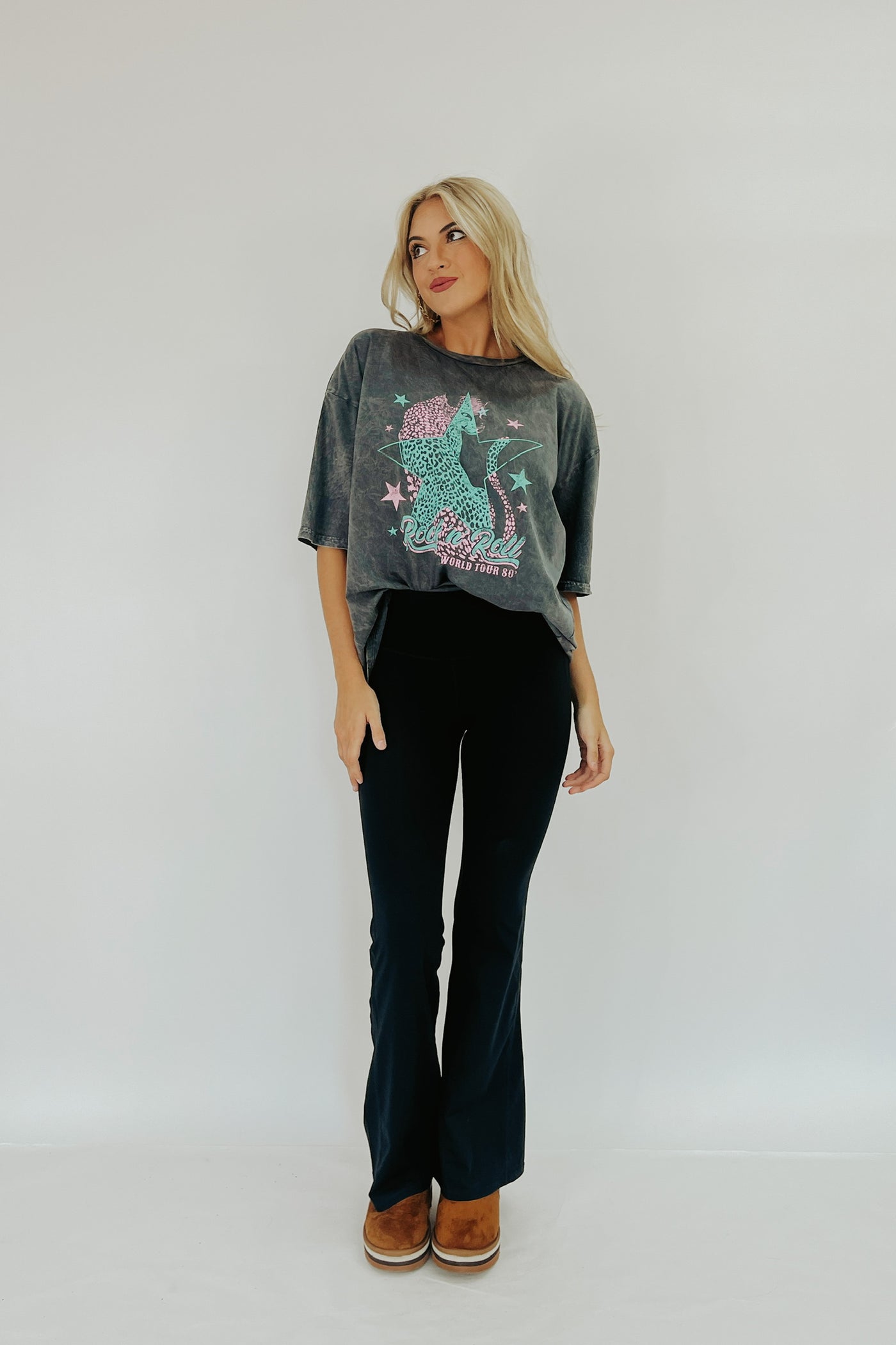 Star Leopard 80s Graphic Tee