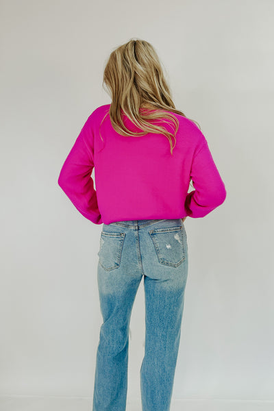 Like A Warm Hug Cropped Sweater