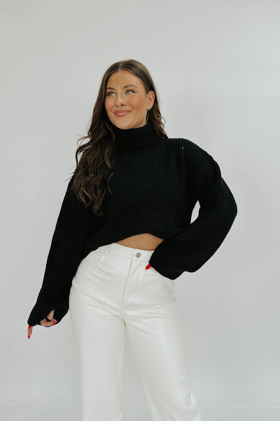 Live In The Moment Turtleneck Sweater