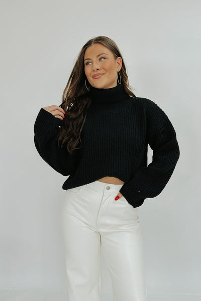 Live In The Moment Turtleneck Sweater