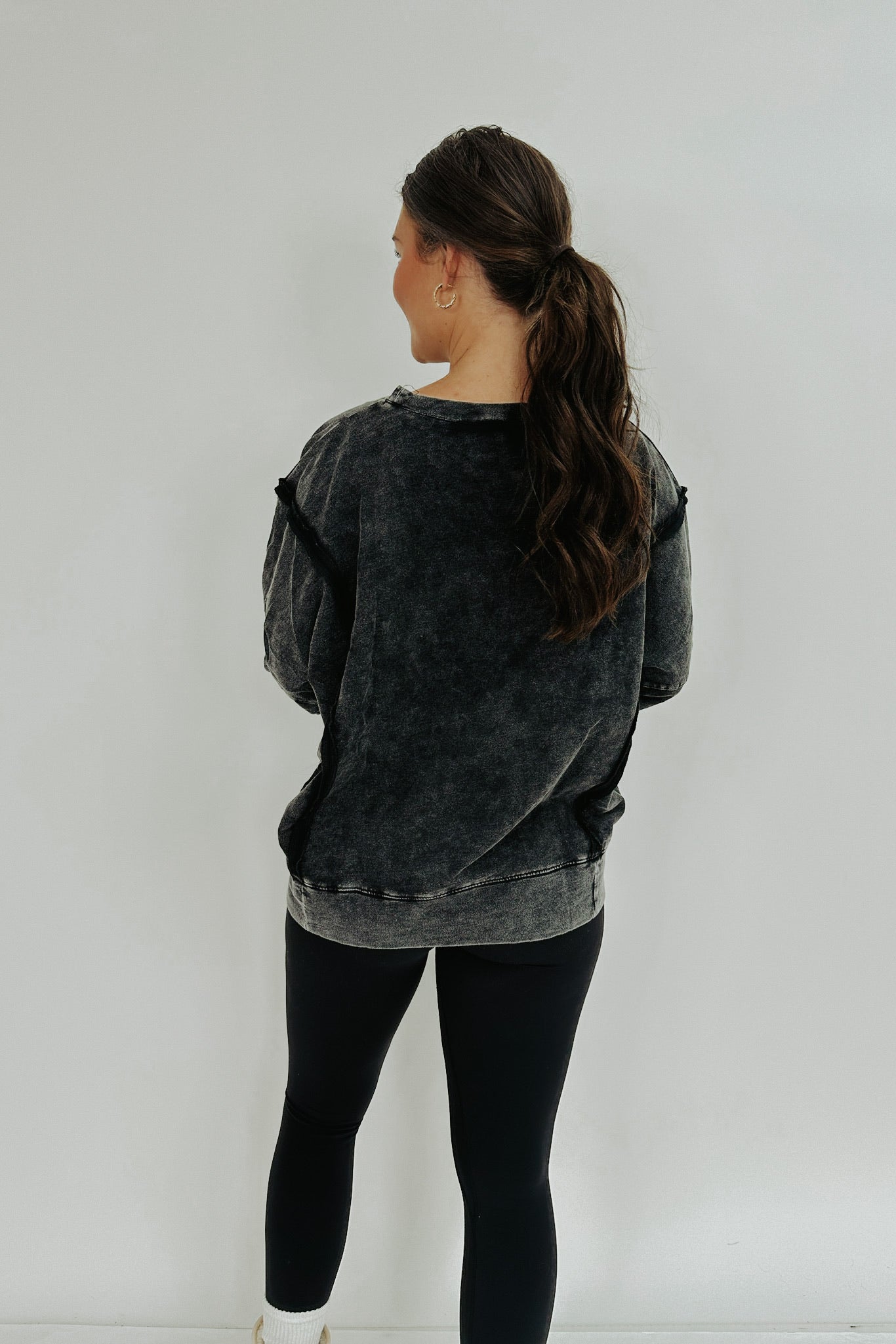 No Recollection Washed Long Sleeve Top