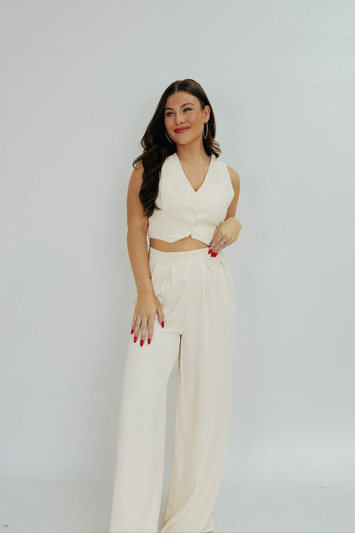 Top Notch Two-Piece Pant Set