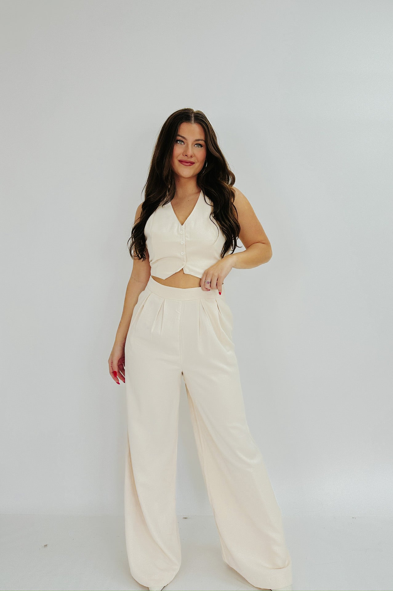 Top Notch Two-Piece Pant Set