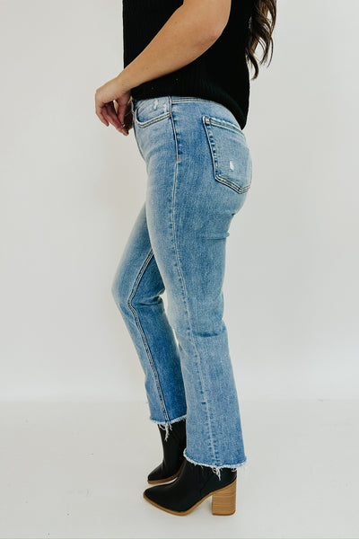 Shirley Super High Rise Slim Crop Jeans