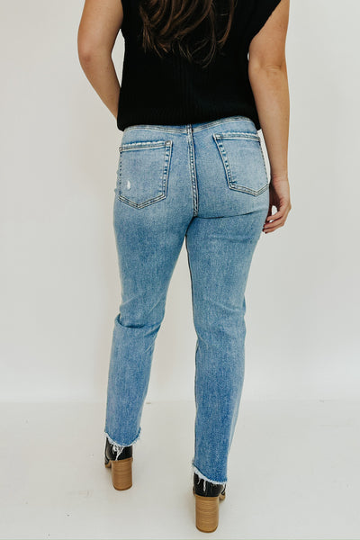 Shirley Super High Rise Slim Crop Jeans