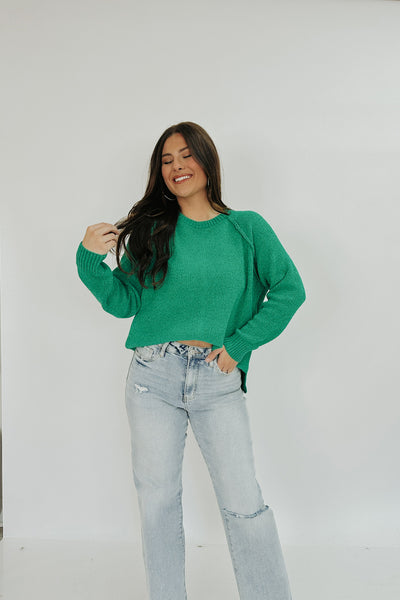 In Perfect Company Chenille Sweater