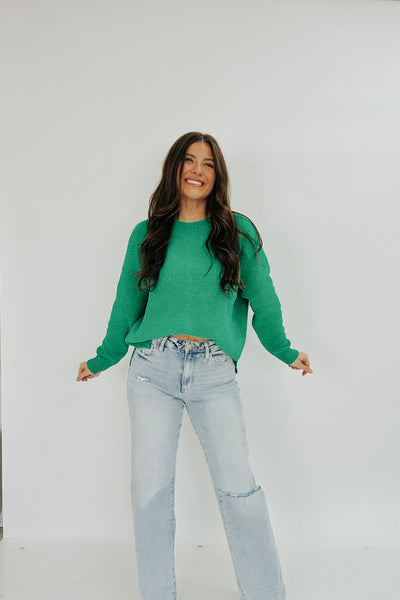In Perfect Company Chenille Sweater