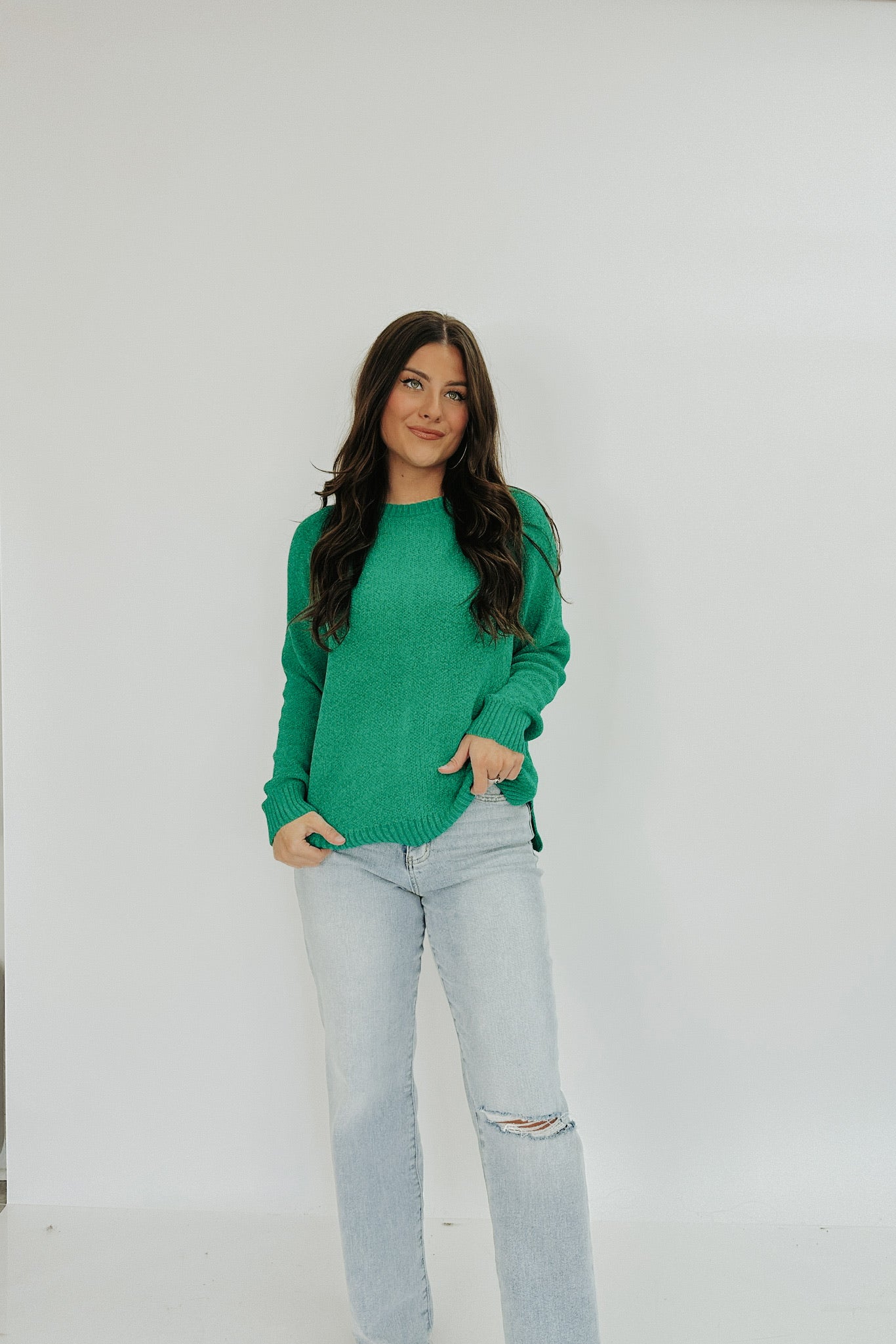 In Perfect Company Chenille Sweater