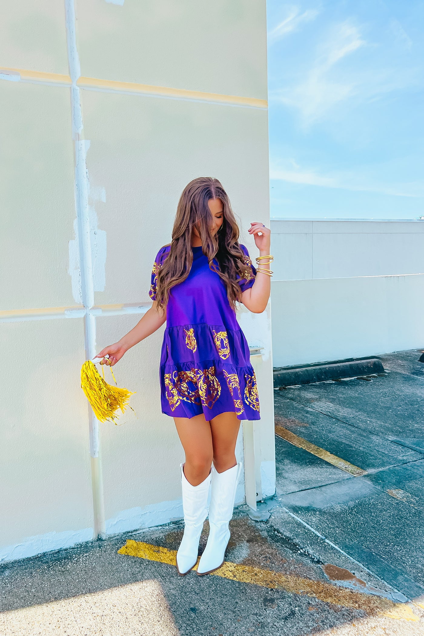 The Tiger Sequin Dress