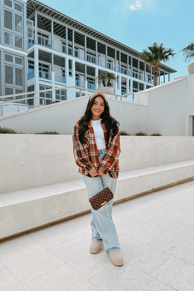 Autumn Nights Plaid Shacket