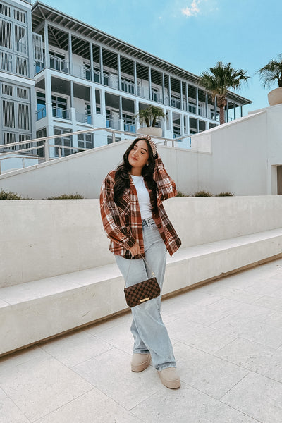 Autumn Nights Plaid Shacket