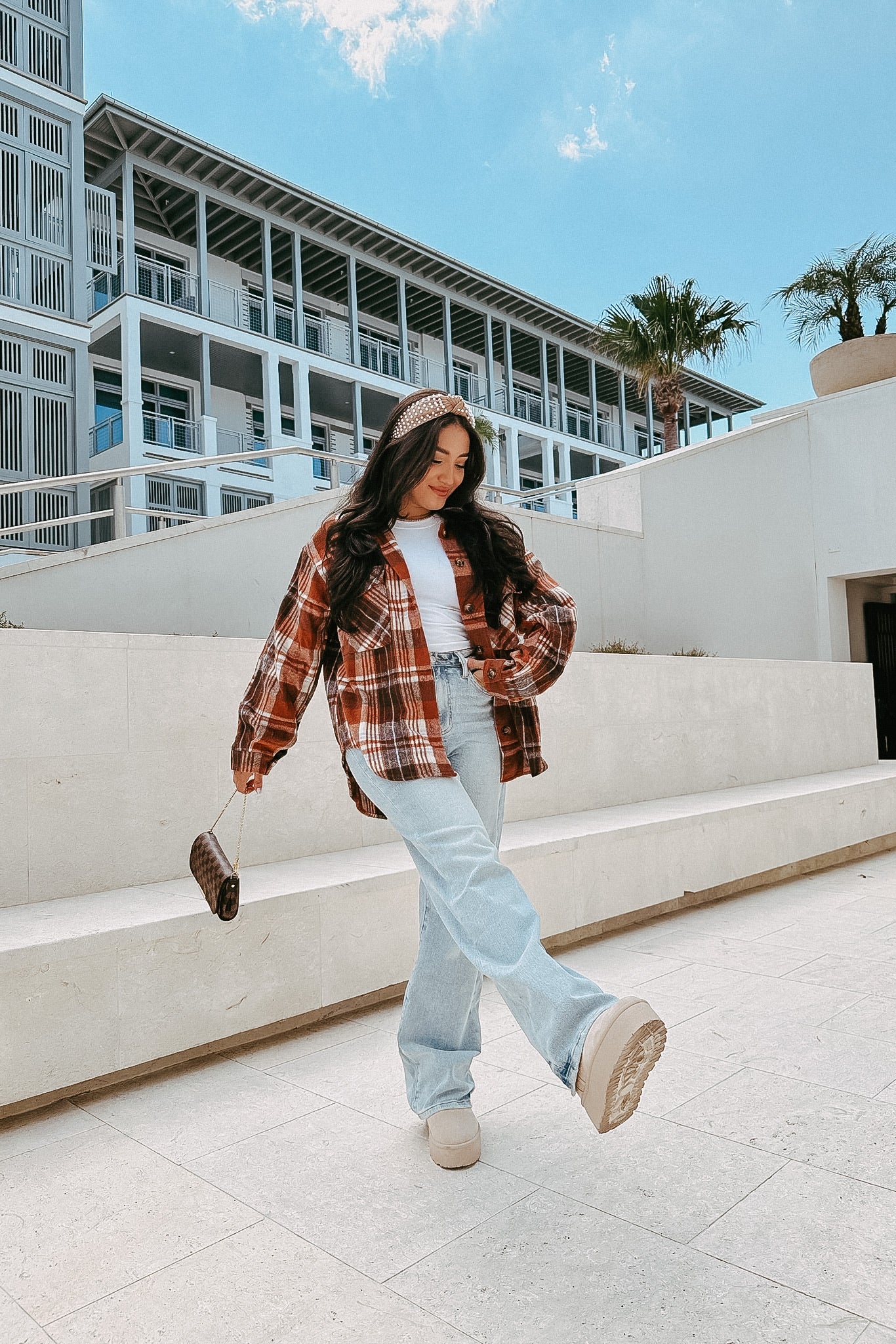 Autumn Nights Plaid Shacket