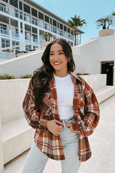 Autumn Nights Plaid Shacket