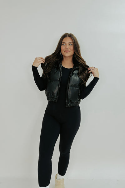 Never Letting Go Puffer Vest