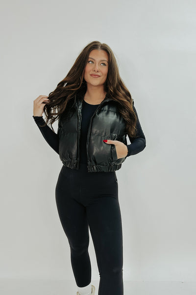 Never Letting Go Puffer Vest